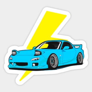 Rx7 fd Sticker